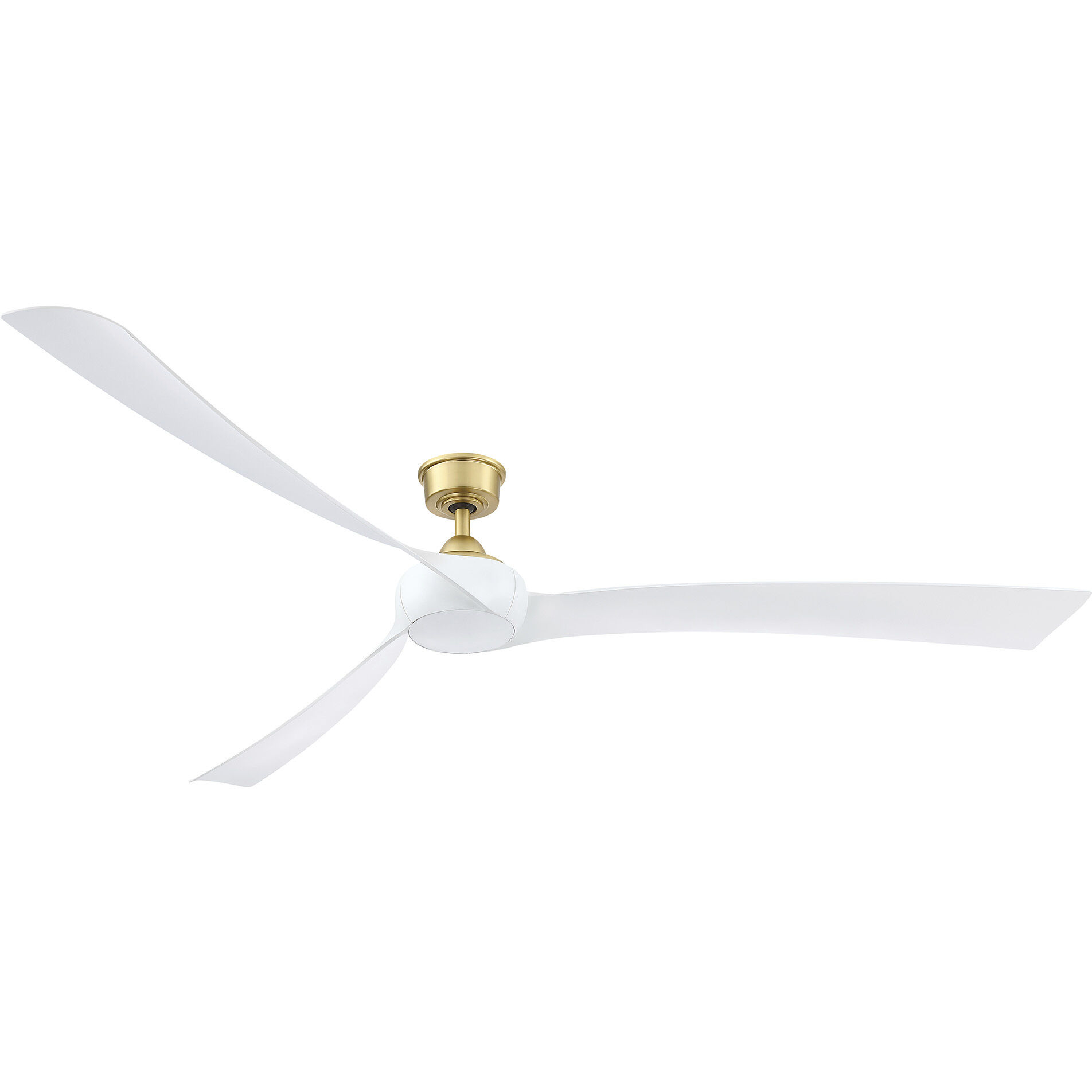 Wrap Custom Matte White 41.9 inch Each Fan Blades in 84