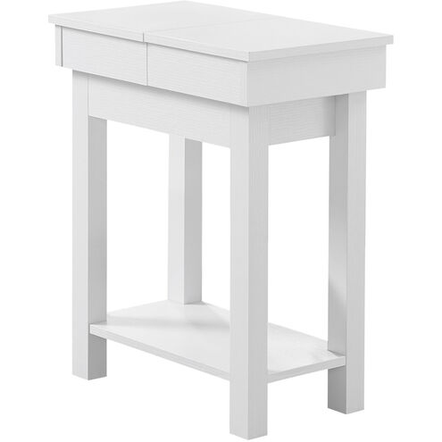 Hampton 24 X 20 inch White Accent End Table