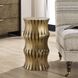 Arida 22 X 12 inch Aged Gold Accent Table
