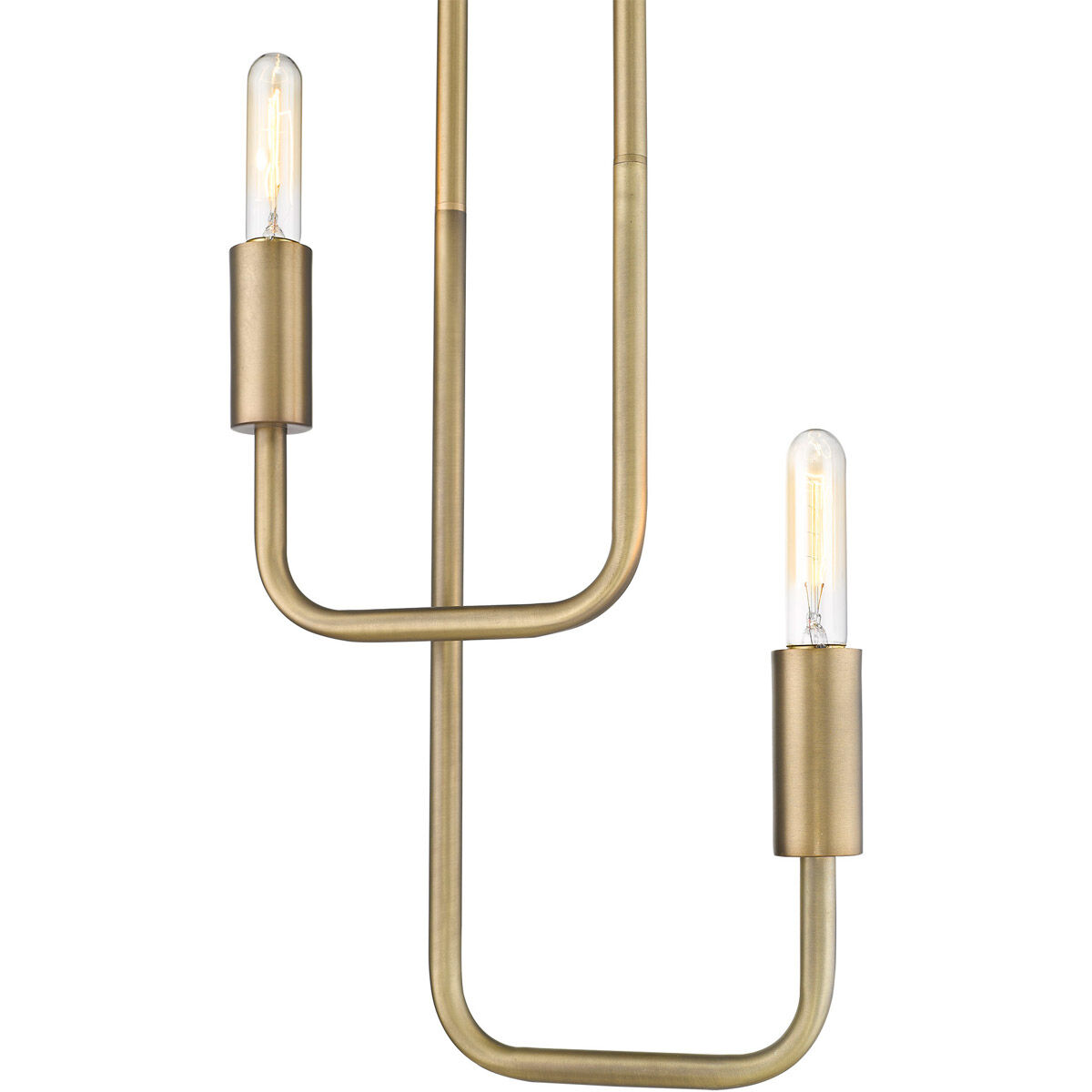 Perret 2 Light 3 inch Aged Brass Pendant Ceiling Light