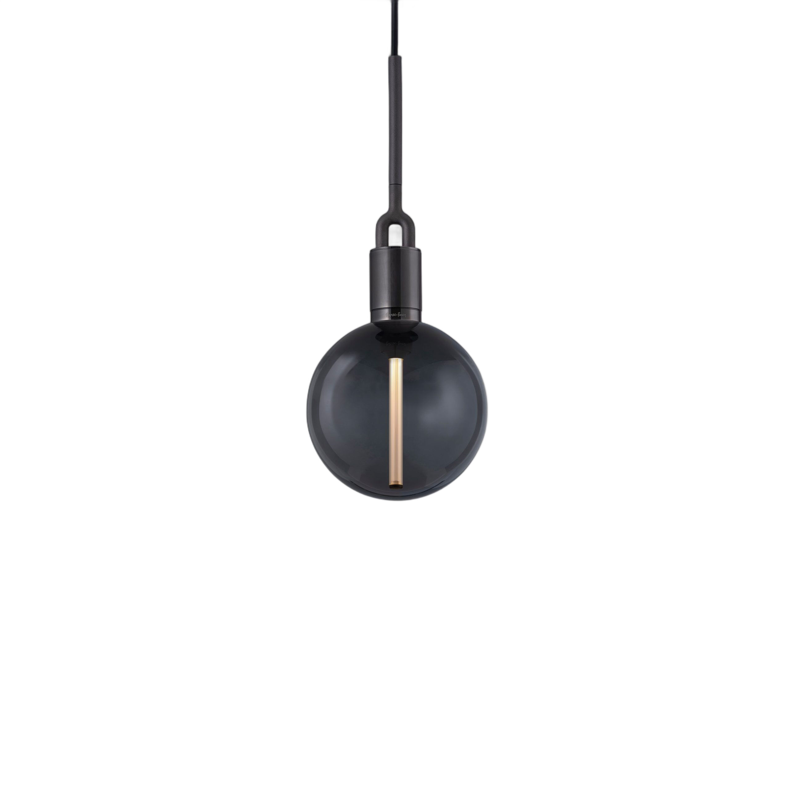Forked LED 7.87 inch Gun Metal Pendant Ceiling Light
