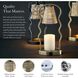 Chiara 13.5 inch 50 watt Antique Brass Candlewarmer Lamp Portable Light, Simplee Adesso