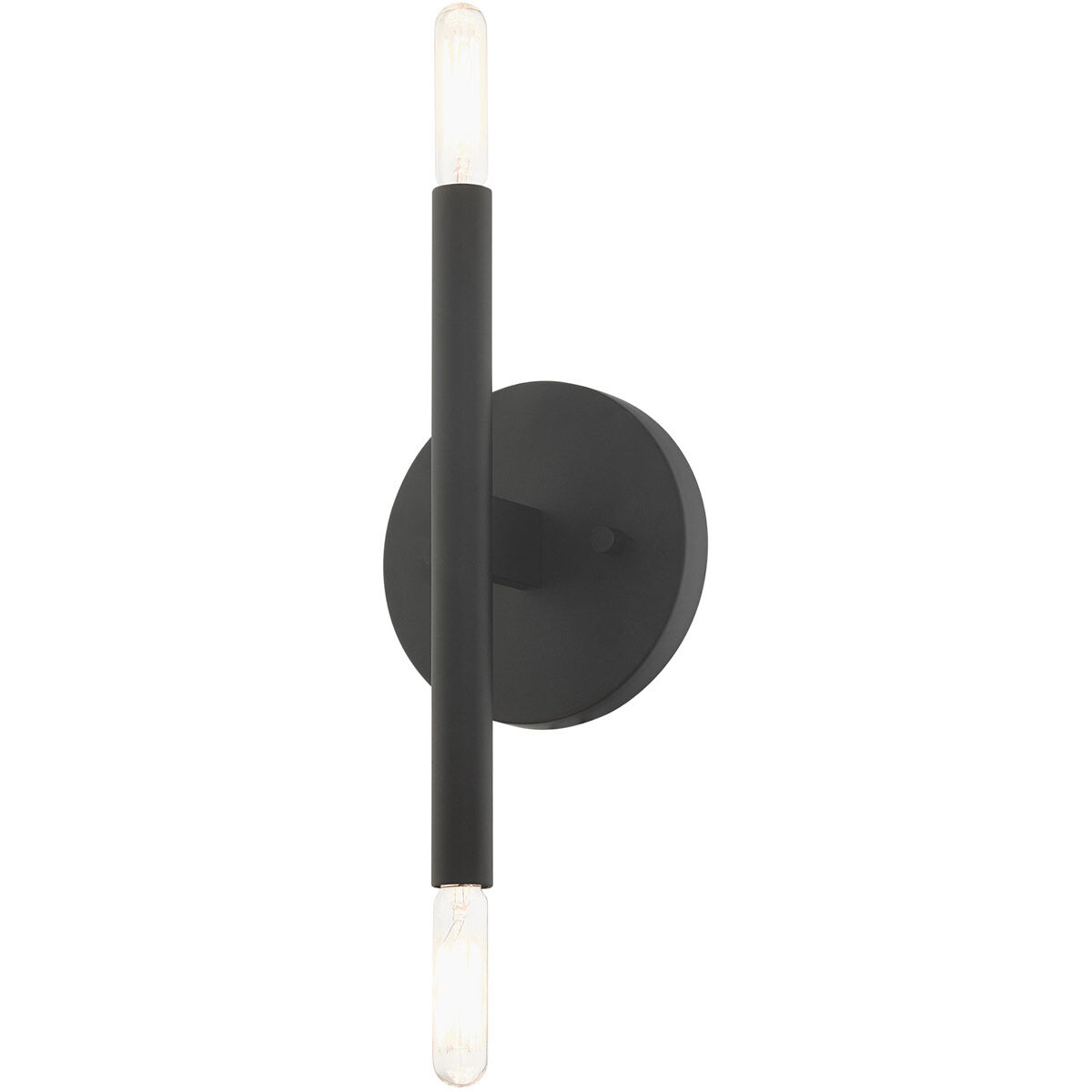 Copenhagen 2 Light 16 inch Black ADA ADA Sconce Wall Light 