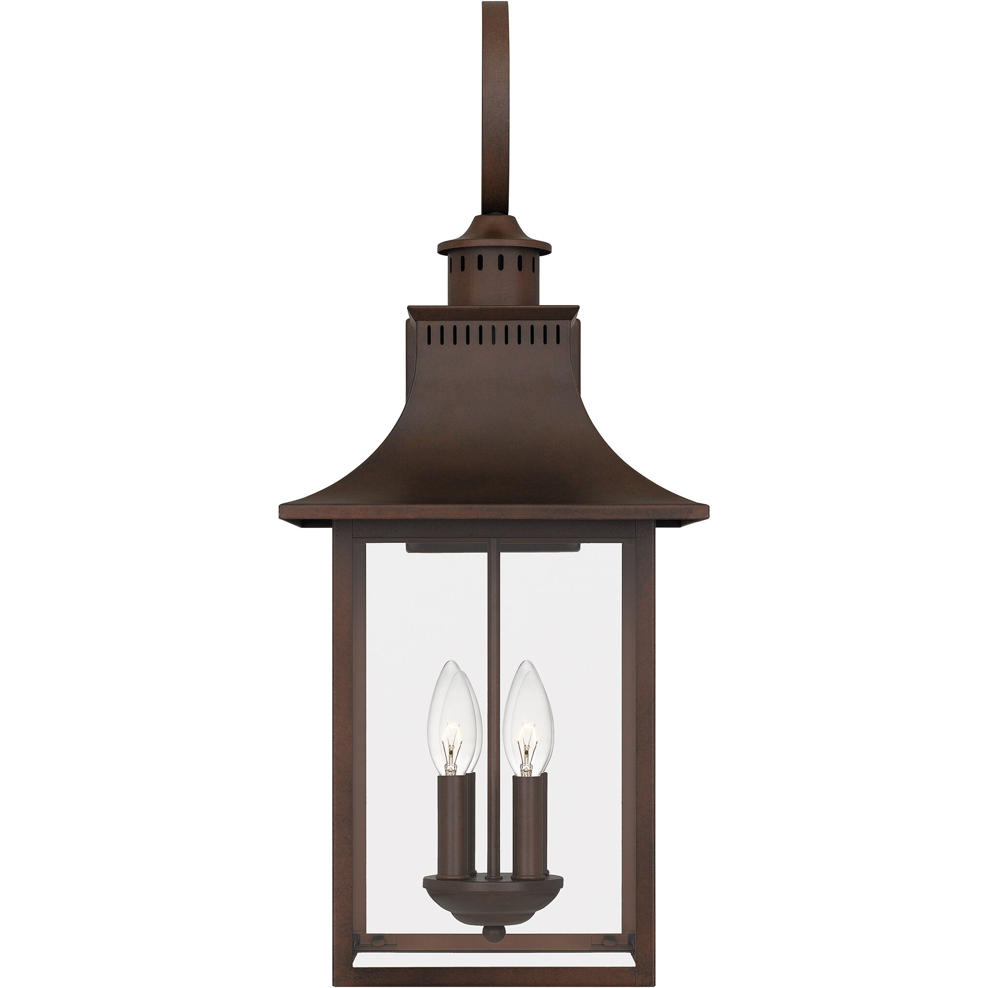 Chancellor 4 Light 28 inch Copper Bronze Outdoor Wall Lantern