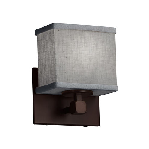 Textile LED 7 inch Dark Bronze ADA Wall Sconce Wall Light