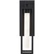 Avery LED 24 inch Black Outdoor Wall Sconce