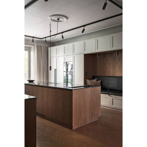 Exhaust Track 1 Light 110-120 Graphite / Steel Spotlight Ceiling Light