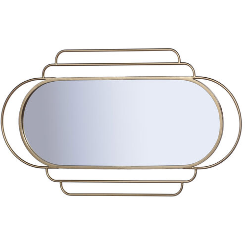 Gemma 34 X 19 inch Gold Wall Mirror