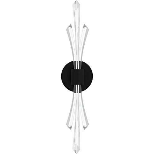 Cecily Wall Sconce Wall Light in Matte Black, Small