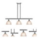 Ballston Arietta 3 Light 36 inch Brushed Satin Nickel Island Light Ceiling Light, Ballston