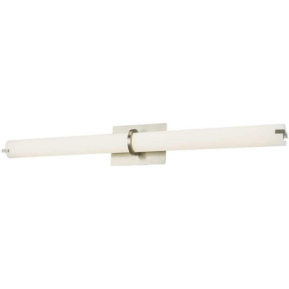 Squire LED 38 inch Brushed Nickel Bath Vanity Light Wall Light