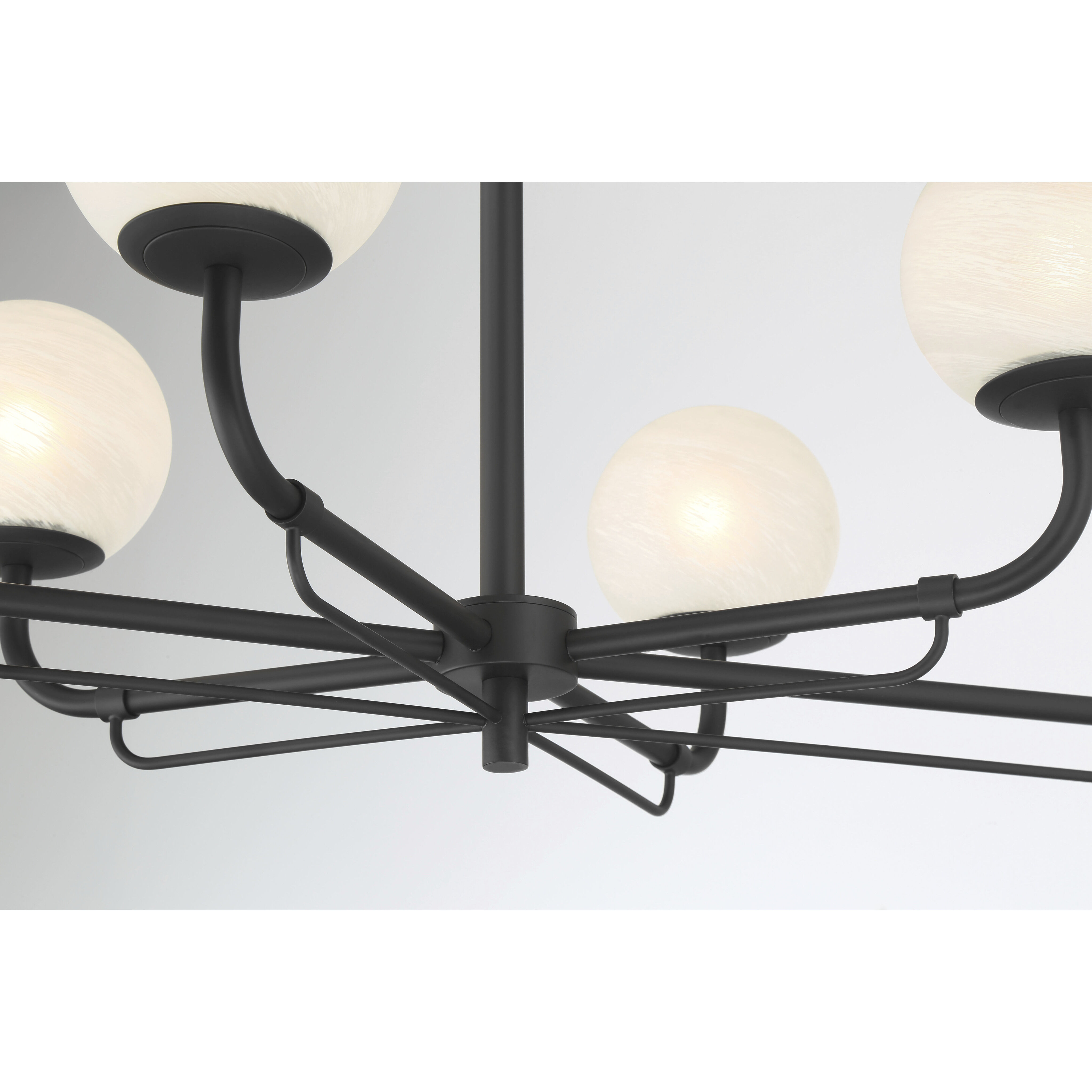 Whitehall Island Light Ceiling Light in Dark Matte Black