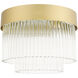 Norwich 4 Light 13 inch Soft Gold Flush Mount Ceiling Light