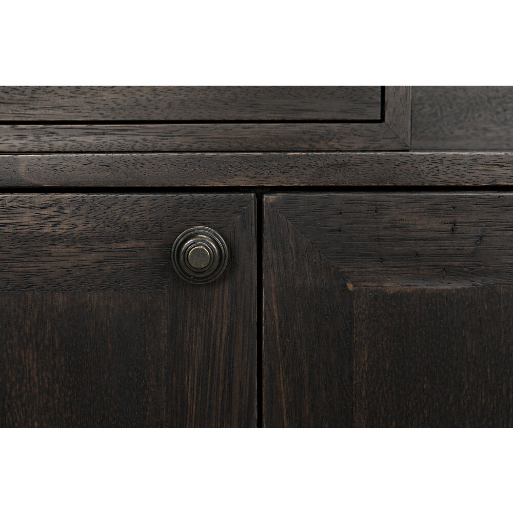 Hermes 72 X 21 inch Ebony Walnut Sideboard