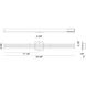 Moirlite Wall Sconce Wall Light in Aluminum