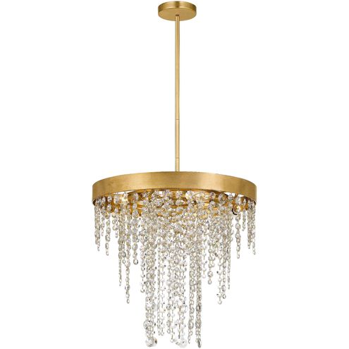 Winham 5 Light 20 inch Antique Gold Chandelier Ceiling Light