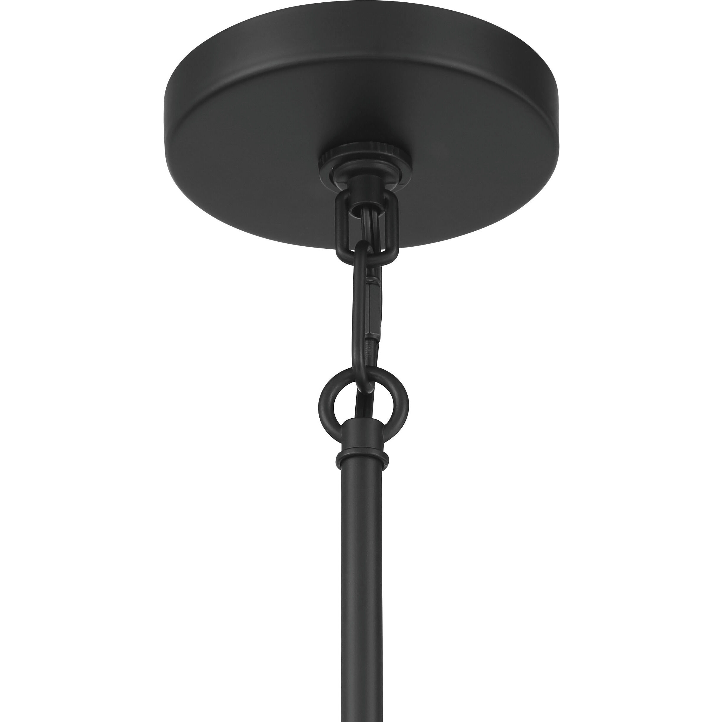 Whitehall 5 Light 38 inch Dark Matte Black Chandelier Ceiling Light