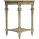 Hellinger Round End Table in Beige