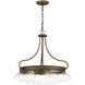 Tucker 4 Light 22 inch French Bronze Pendant Ceiling Light