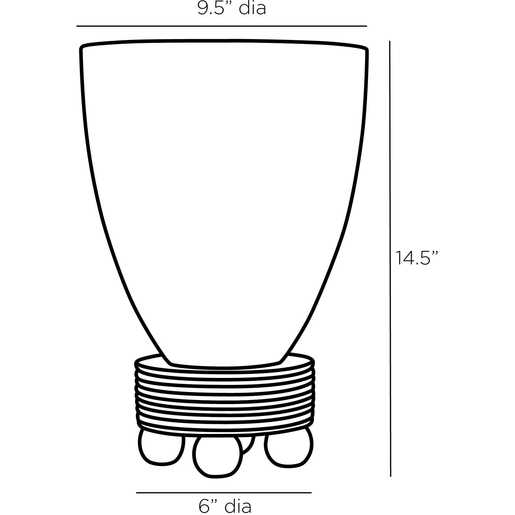 Wendell 14.5 inch Vase