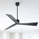 Adler 60 inch Matte Black Ceiling Fan