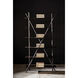 Siddhartha Matte Black Bookcase