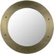 Clay 36 X 36 inch Antique Brass Mirror, Large