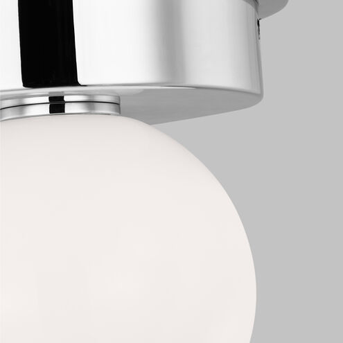 Kelly by Kelly Wearstler Nodes 1 Light 14 inch Polished Nickel Flush Mount Ceiling Light