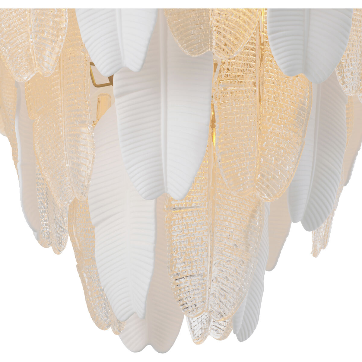 Saint Lucia 17 Light 32.09 inch Clear Textured Glass Chandelier Ceiling Light, Large