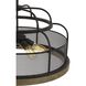 Akaki 6 Light 24 inch Iron and Light Oak Chandelier Ceiling Light, Dome