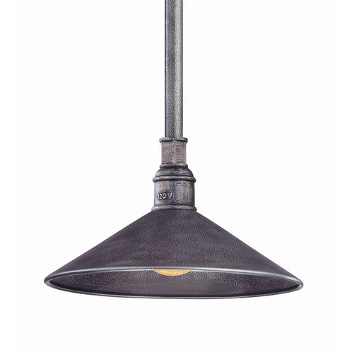 Toledo 1 Light 11 inch Old Silver Pendant Ceiling Light