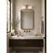 Sardinia 2 Light 17.5 inch Brushed Nickel Bath Vanity Wall Light, Luz Studio