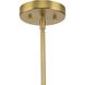 Atwell 5 Light 28 inch Brushed Bronze Chandelier Ceiling Light