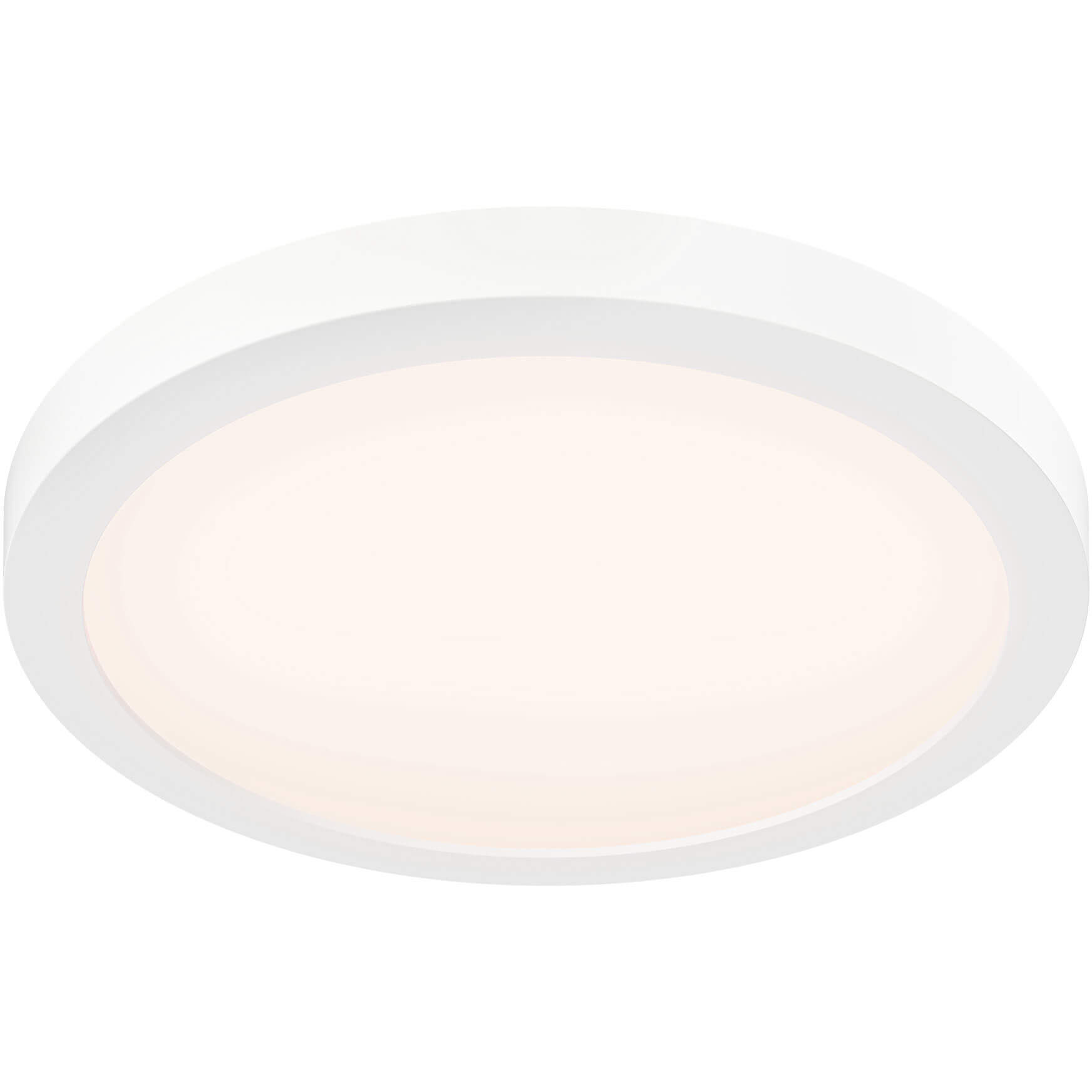 Prime 1 Light 12 inch White Flushmount Ceiling Light