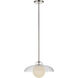 Dayana LED 15 inch Clear Pendant Ceiling Light