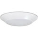 Opal 6.14 inch White Surface Mount Ceiling Light, Selectable CCT