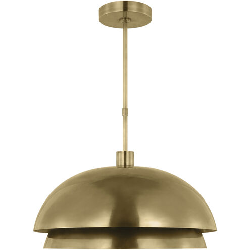 Sean Lavin Shanti LED 26 inch Natural Brass Line-Voltage Pendant Ceiling Light
