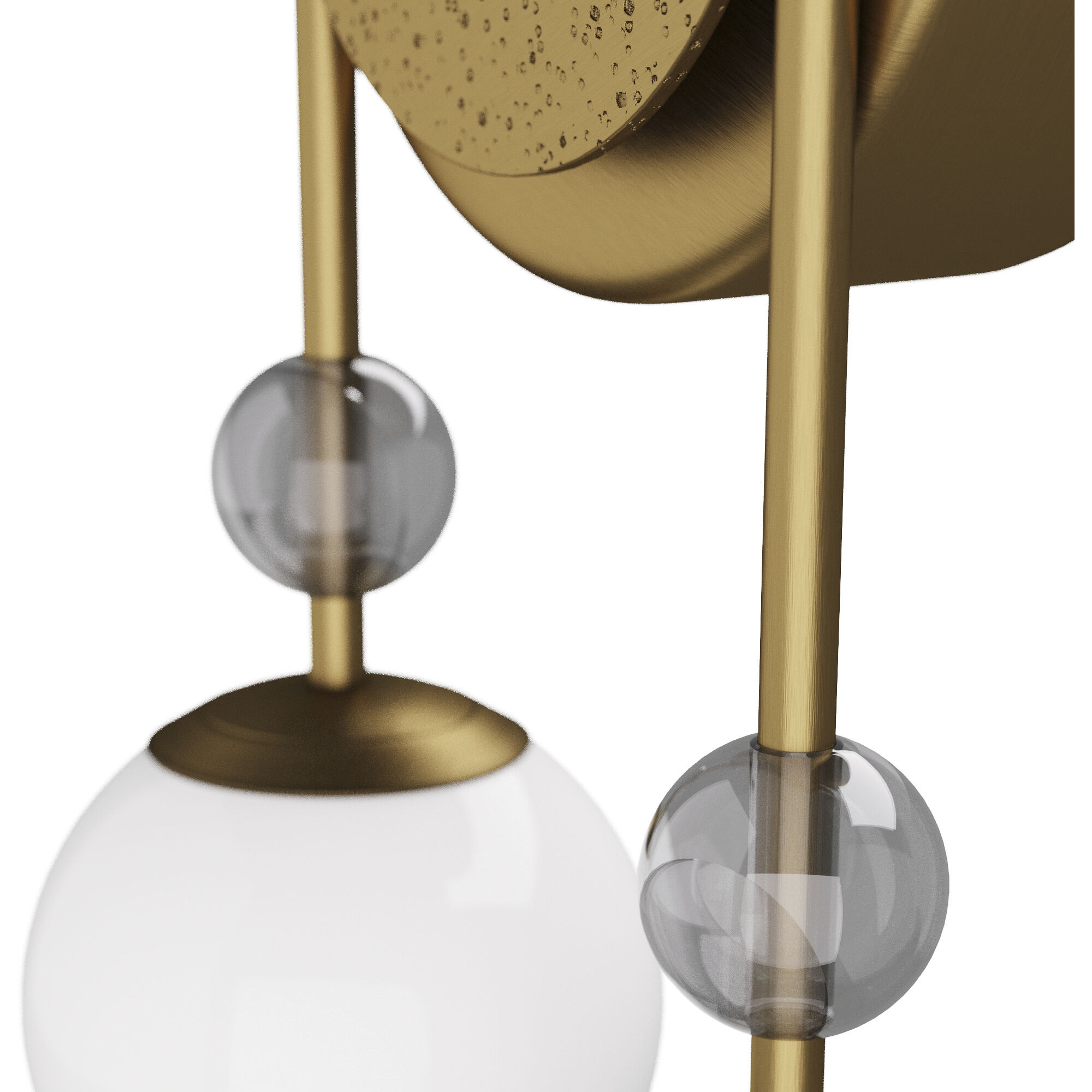 Beverly 2 Light 10.5 inch Antique Brass Sconce Wall Light, Right