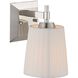 Yep Brilia 1 Light 5.5 inch Polished Nickel Wall Sconce Wall Light