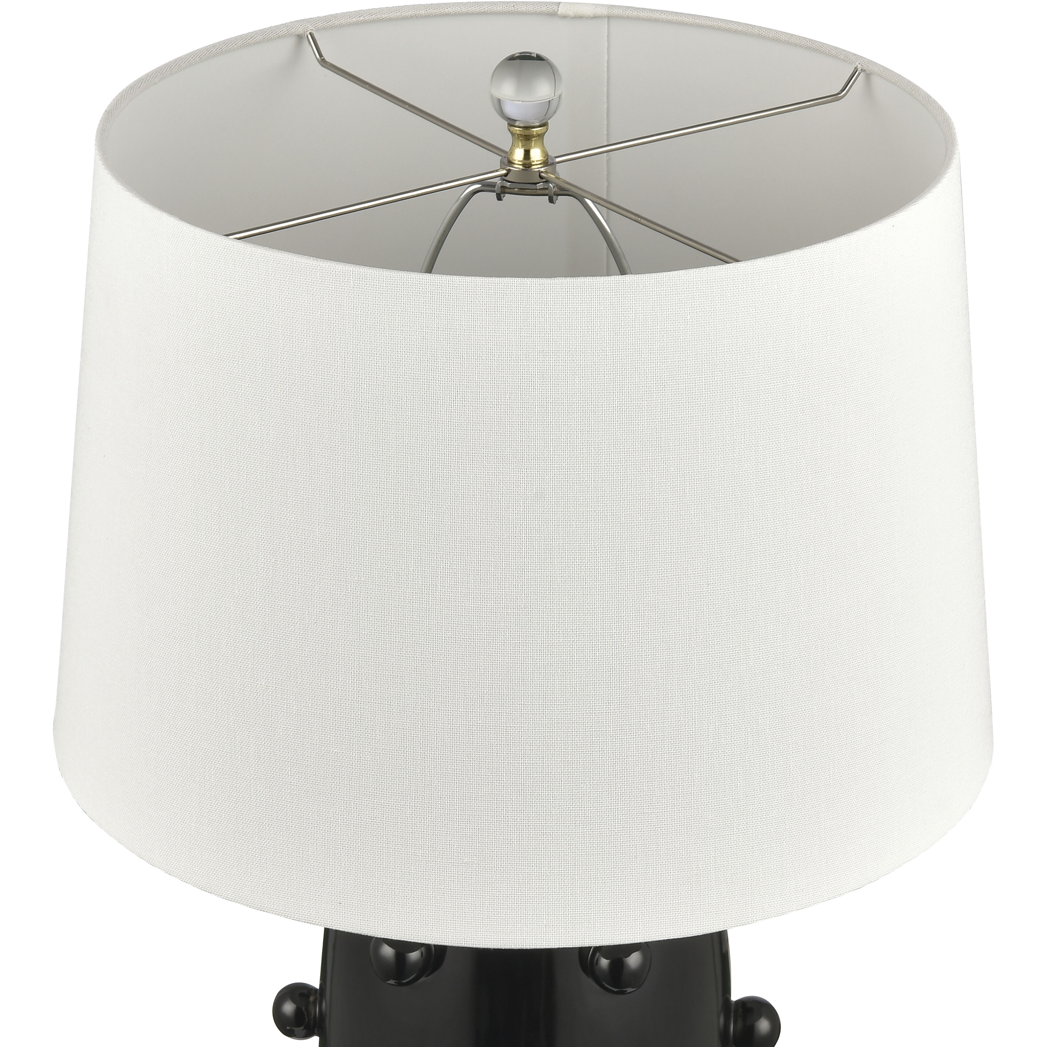 Torny 25 inch 150 watt Black Table Lamp Portable Light