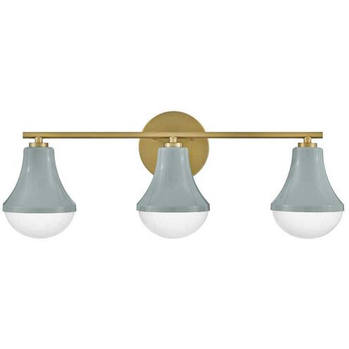 Haddie LED 24 inch Seafoam Bath Light Wall Light