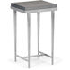 Wick 27 X 16 inch Vintage Platinum Side Table in Maple Grey