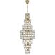 Adaline 26 Light 24 inch Satin Gold Chandelier Ceiling Light