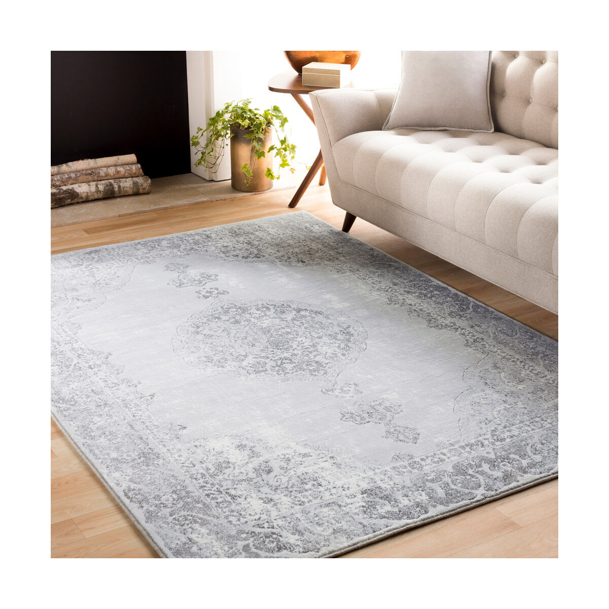 Contempo 35 X 24 inch Camel/Navy/White Rugs, Polypropylene