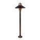 Signature 12V 35 watt Antique Brass Landscape Path Light