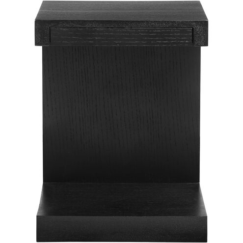 Zio 21 X 16 inch Black Side Table