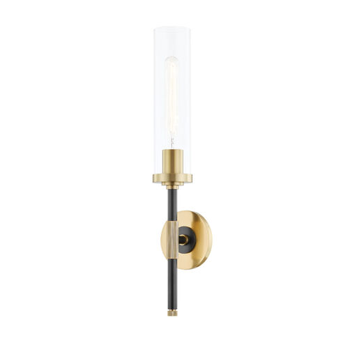 Bowery 1 Light 4.75 inch Aged Old Bronze ADA Wall Sconce Wall Light