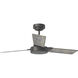 Jovie 44 44 inch Aged Pewter with Light Grey Weathered Oak Blades Indoor/Outdoor Ceiling Fan