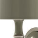 Kane 1 Light 7 inch Smokey Taupe with Polished Nickel Armed Wall Sconce Wall Light in Smoky Taupe