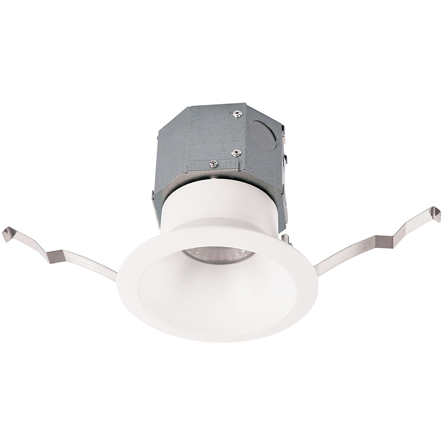 Pop-in LED White Complete Kit Recessed Lighting
